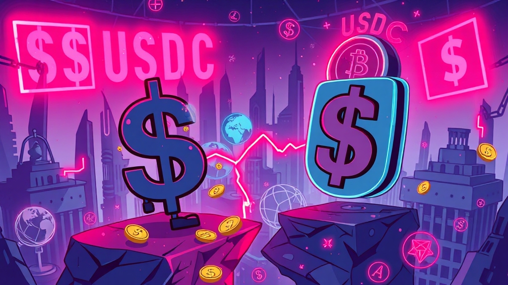 테더(USDT)란 무엇일까요? (cartoon 스타일)