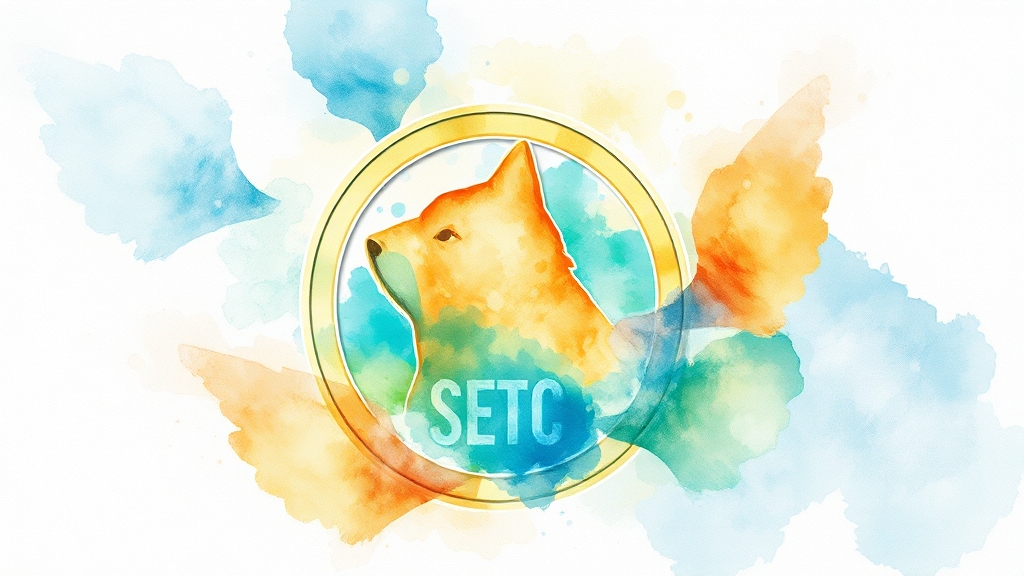 도지코인 ETF 승인 가능성 분석 (watercolor 스타일)