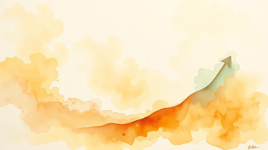 BCH 투자 전략과 고려 사항 (watercolor 스타일)