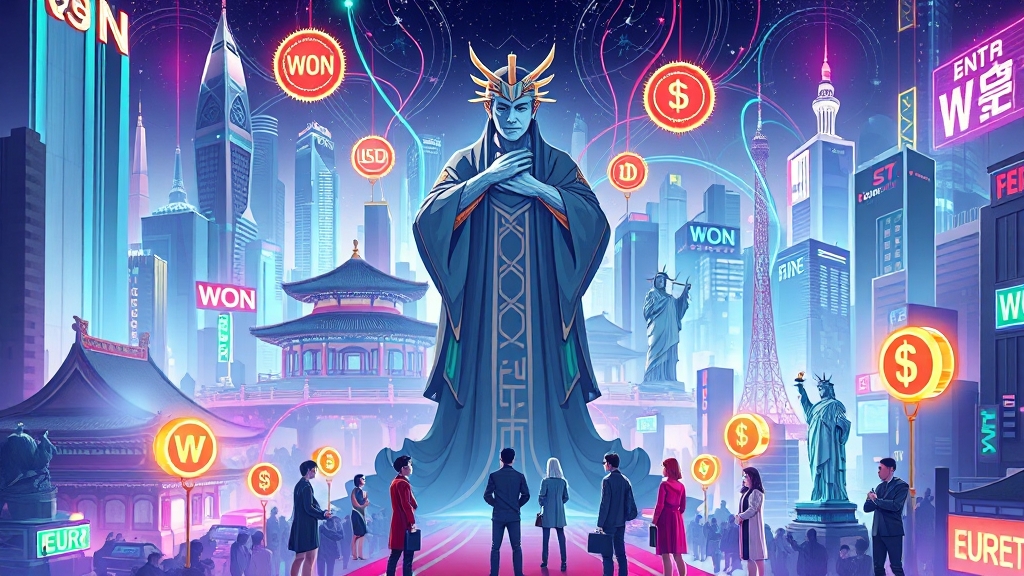 스테이블코인 제도화, 글로벌 경제에 어떤 영향을 줄까? (illustration 스타일)