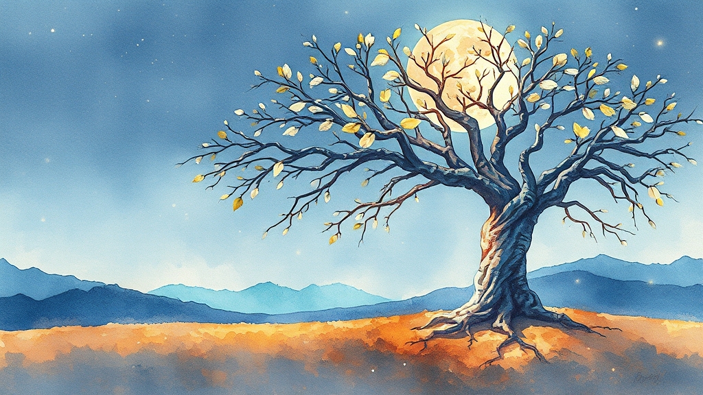 Kaspa의 핵심, GHOSTDAG 프로토콜 (watercolor 스타일)