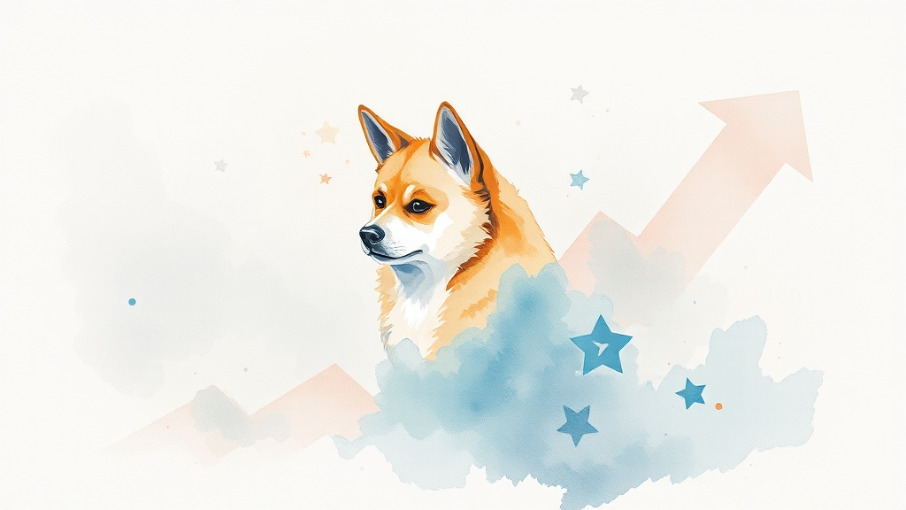 투자 장점과 잠재적 리스크 (watercolor 스타일)