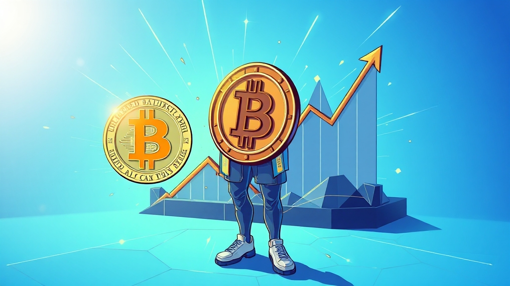 비트코인 ETF 시장 자금 유입 현황 (illustration 스타일)