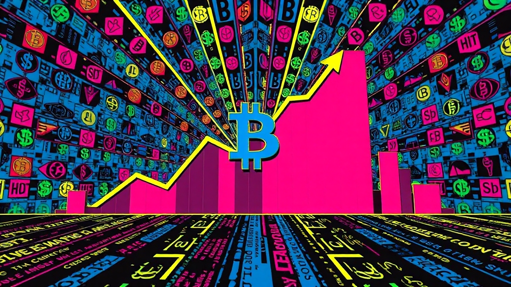 비트코인 시장 기술적 분석 및 전망 (popart 스타일)