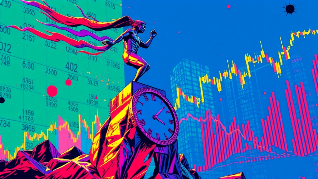 2024년, 비트코인 시세 전망은? (popart 스타일)