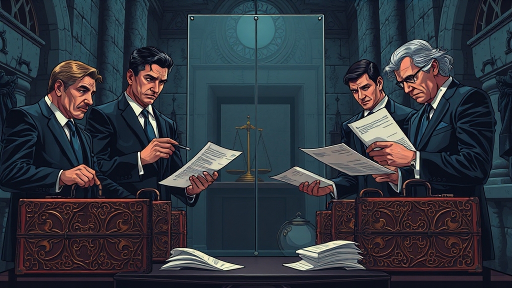 상속 변호사 비용, 얼마나 들까? (illustration 스타일)