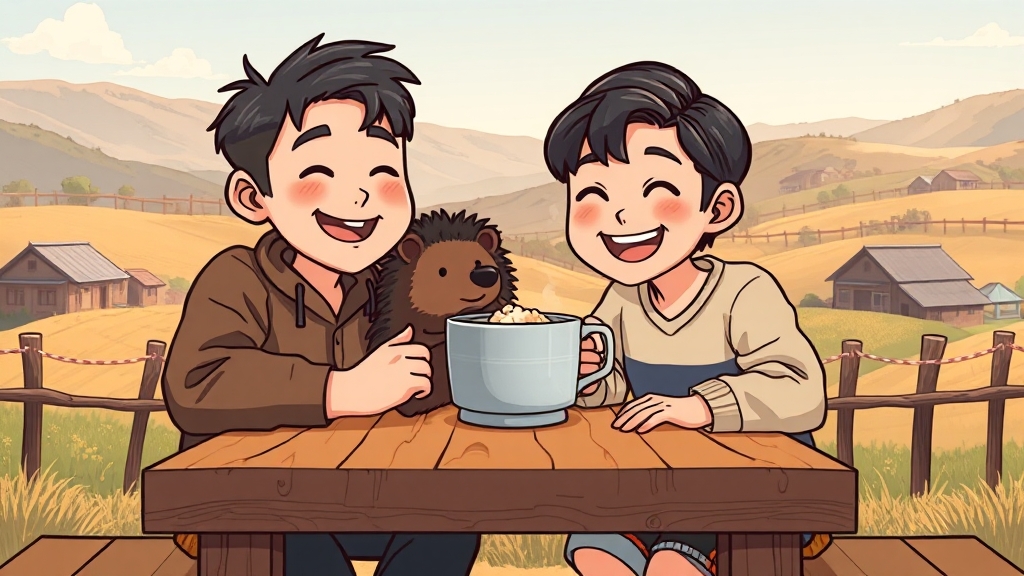 박병은의 술 사랑, 불막 이야기 (cartoon 스타일)