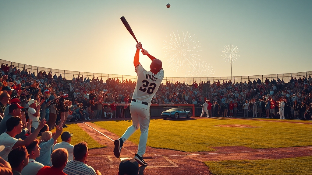 올스타전 눈부신 활약과 MVP 선정 (realistic 스타일)