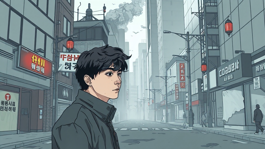 폐업 배경, 팬데믹 직격탄 (illustration 스타일)