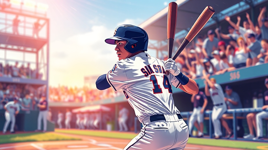 KBO 리그 판도 영향 (illustration 스타일)