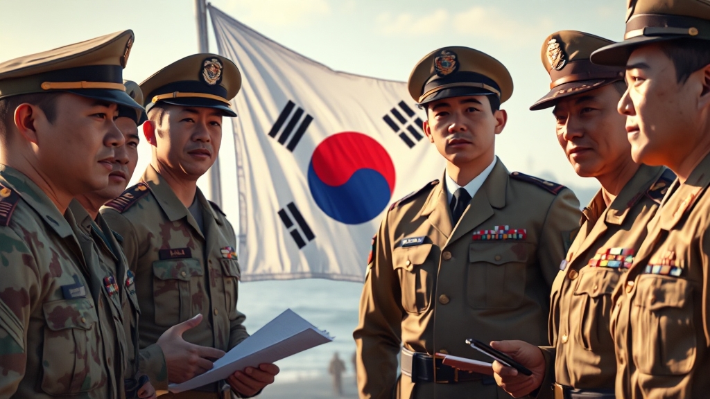 병무청 주요 업무 (realistic 스타일)