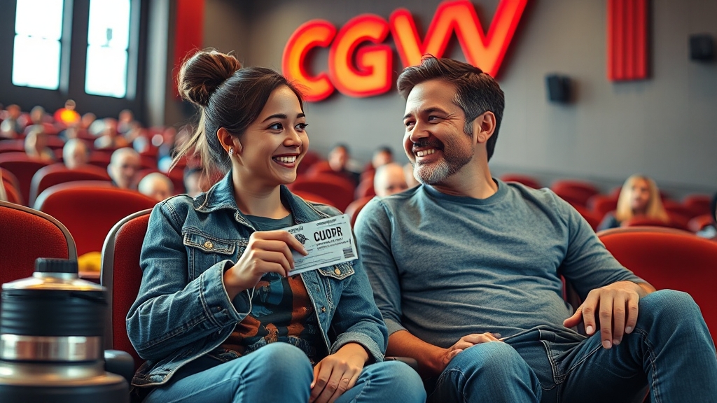 CGV 할인 혜택 & 쿠폰 활용법 (realistic 스타일)